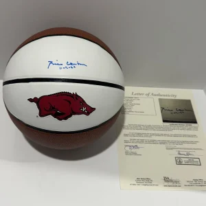 BILL CLINTON SIGNED F/S BASKETBALL ARKANSAS RAZORBACKS 42ND PRESIDENT JSA LOA