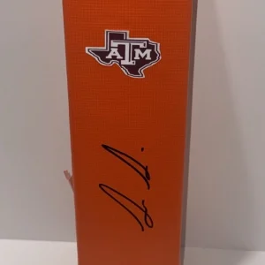 SHEMAR STEWART SIGNED TOUCHDOWN PYLON TEXAS A&M AGGIES PROOF