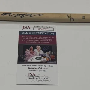 ALAN WHITE SIGNED DRUMSTICK YES YOKO ONO LEGEND AUTOGRAPHED JSA COA