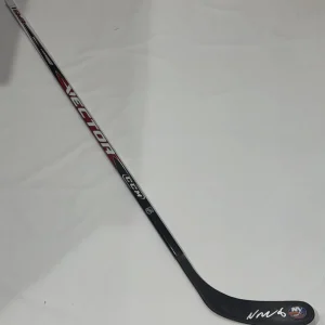 NOAH DOBSON SIGNED FULL SIZE HOCKEY STICK NEW YORK ISLANDERS PROOF