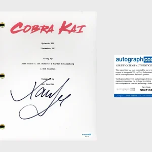 Xolo Mariduena ‘Cobra Kai’ Signed Full Episode Script Screenplay ‘Miguel’ ACOA