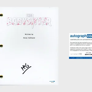 ‘McG’ Signed ‘The Babysitter’ Director Full Movie Script Joseph Nichol ACOA