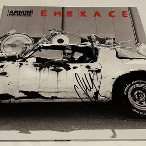 ARMIN VAN BUUREN SIGNED EMBRACE VINYL RECORD JSA