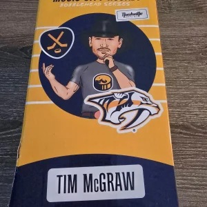 Nashville Predators Tim McGraw Bobblehead SGA 12/21/24 Free Shipping