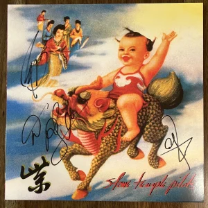 ‘Stone Temple Pilots’ Band Signed Vinyl Album ‘Purple’ +3 Members STP