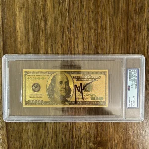 Alvaro Morte ‘Money Heist’ Signed $100 Bill Prop ‘The Professor’ PSA/DNA COA
