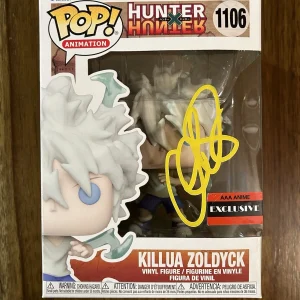 Cristina Vee ‘Hunter X Hunter’ Signed Funko Pop Killua Zoldyck Beckett Certified