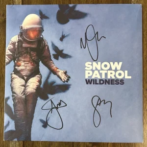 Snow Patrol Band Signed ‘Wildness’ Vinyl Album ‘Gary Lightbody’ Nathan & Johnny