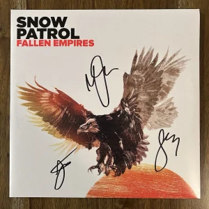‘Snow Patrol’ Band Signed ‘Fallen Empires’ Vinyl Album ‘Gary Lightbody’ +2