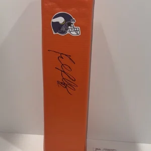 KYLE RUDOLPH SIGNED TOUCHDOWN PYLON MINNESOTA VIKINGS FOOTBALL JSA COA