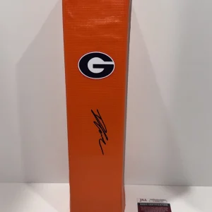 D'ANDRE SWIFT SIGNED TOUCHDOWN PYLON GEORGIA BULLDOGS FOOTBALL JSA COA