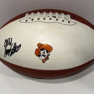 OLLIE GORDON SIGNED FOOTBALL OKLAHOMA STATE COWBOYS PROOF NFL STAR