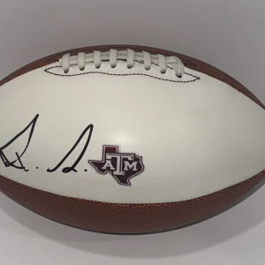 SHEMAR STEWART SIGNED FOOTBALL TEXAS A&M AGGIES NFL STAR PROOF