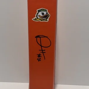 DERRICK HARMON SIGNED TOUCHDOWN PYLON OREGON DUCKS PROOF NFL STAR