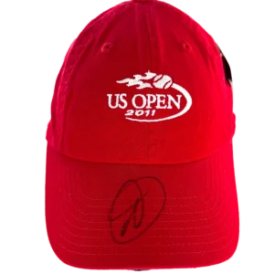 Novak Djokovic Signed Autograph 2011 US Open Cap Hat - Champion w/ Beckett COA