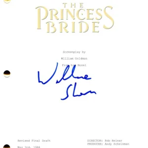 Wallace Shawn Signed Autograph The Princess Bride Full Movie Script Screenplay