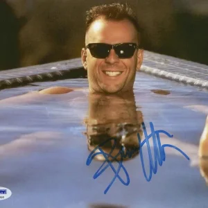 Bruce Willis Signed Autograph 8x10 Photo - Die Hard & Pulp Fiction Star PSA COA