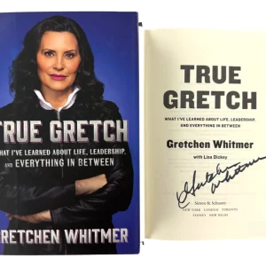 Governor Gretchen Whitmer Signed Autograph True Gretch Book w/ Beckett BAS COA