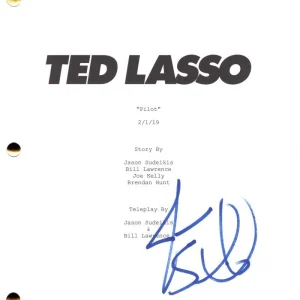 Jason Sudeikis Signed Autograph Ted Lasso Full Pilot Script Screenplay JSA COA