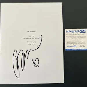 TODD HAYNES SIGNED MAY DECEMBER MOVIE SCRIPT w/EXACT PROOF & AUTOGRAPH COA ACOA