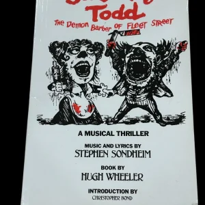 Victor Garber Sweeney Todd Stephen Sondheim Rare Signed Autograph Book