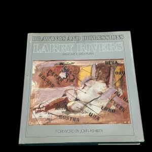 Larry Rivers Pop Art Artist Drawings And Digressions Signed Autograph Art Book