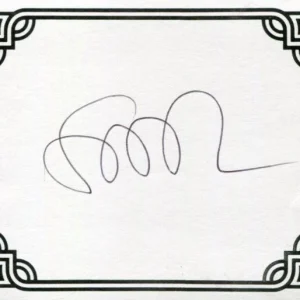 Scott Turow Legal Thriller Writer Author Lawyer Signed Autograph Bookplate