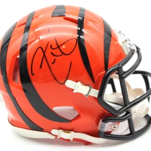 Zac Taylor Signed Cincinnati Bengals Mini Football Helmet w/Beckett BR63141