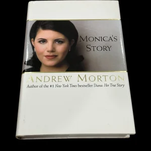Monica Lewinsky Andrew Morton My Story Bill Clinton Scanda Signed Autograph Book