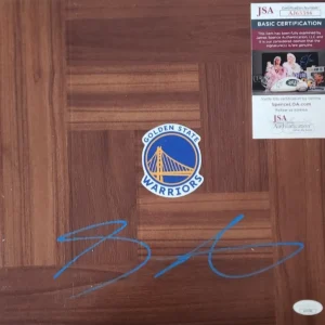 Gary Payton II Signed Floorboard w/ JSA COA #AJ63386 Golden State Warriors