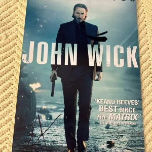 Keanu Reeves Signed John Wick Movie Poster 11 X 17 PSA/DNA Authentication COA
