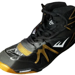 DAVID BENAVIDEZ Signed (Everlast) The Monster Boxing Shoe JSA AY06546