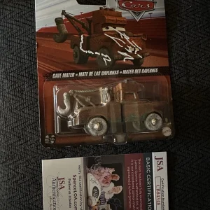 Larry The Cable Guy Signed 1:64 Diecast JSA Authenticated COA Tow Mater Cars