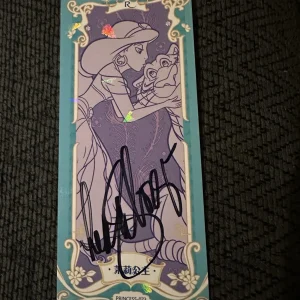 Lea Salonga Signed Trading Card Disney Jasmine Aladdin