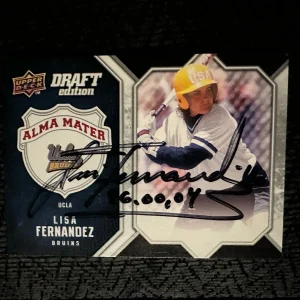 Lisa Fernandez Signed Trading Card Autographed Softball Legend