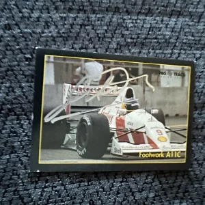 Signed Trading Card Indy 500 Car Michele Alboreto Formula One 1 Autographed