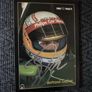 Signed Trading Card Formula One 1 Nelson Piquet Autographed Indy 500