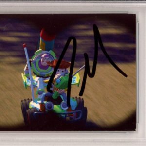 1995 DISNEY SKYBOX TOY STORY BUZZ TIM ALLEN SIGNED CARD PSA DNA COA AUTOGRAPHED