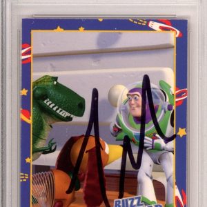 DISNEY SKYBOX TOY STORY BUZZ TIM ALLEN SIGNED TRADING CARD PSA DNA COA AUTOGRAPH