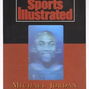 1991 Sports Illustrated Cover: Michael Jordan Sportsman Year Hologram Never Used