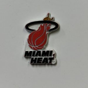 VINTAGE NBA MIAMI HEAT BASKETBALL TEAM LOGO MAGNET RARE