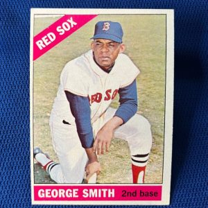 VINTAGE 1966 TOPPS GEORGE SMITH BOSTON RED SOX CARD #542 HIGH NUMBER
