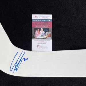 Ilya Sorokin Signed New York Islanders White Goalie Stick JSA COA Authenticated