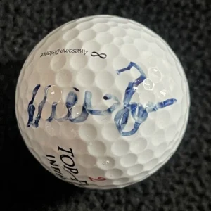 Willie Brown Signed Golf Ball Oakland Raiders Beckett LOA COA