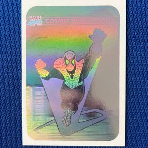 1990 MARVEL COMICS IMPEL THE AMAZING SPIDERMAN HOLOGRAM CARD #MH1