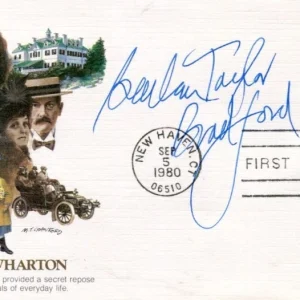 Barbara Taylor Bradford Romance Author Signed Autograph FDC