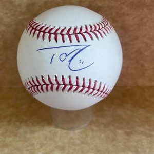 TYLER O'NEILL ORIOLES/RED SOX SIGNED AUTOGRAPHED M.L. BASEBALL BECKETT AUTH