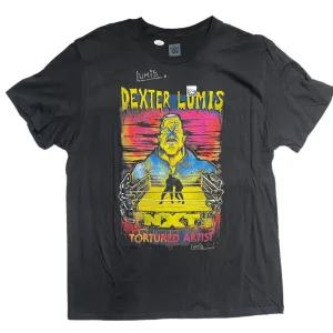 Dexter Lumis Signed Tortured Artist WWE Official T-Shirt JSA COA
