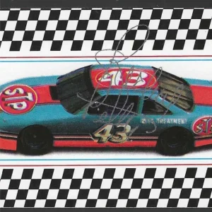 Richard Petty Signed 1992 STP Playing Jack of Spades Card NASCAR