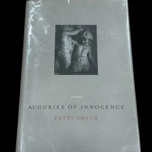 Patti Smith Punk Poet Because the Night Singer Author Signed Autograph Book JSA